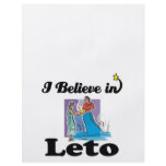 i believe in leto custom flyer