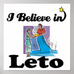 i believe in leto poster