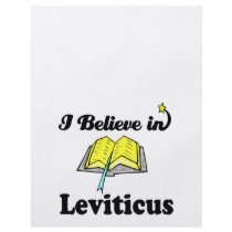 i believe in Leviticus Flyer Design