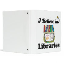 i believe in libraries vinyl binders