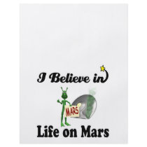 i believe in life on mars personalized flyer