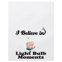 i believe in light bulb moments flyer