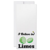 i believe in limes rack card