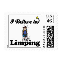 i believe in limping postage stamps
