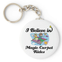 i believe in magic carpet rides key chain