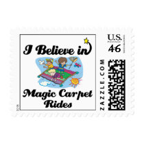 i believe in magic carpet rides stamp