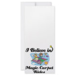 i believe in magic carpet rides rack cards