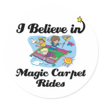 i believe in magic carpet rides stickers