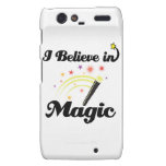 i believe in magic droid RAZR cases