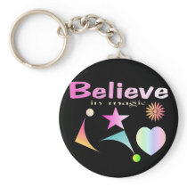 I BELIEVE IN MAGIC KEYCHAIN