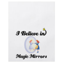 i believe in magic mirrors flyer design