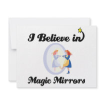 i believe in magic mirrors custom invites