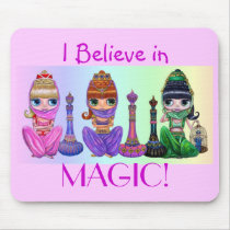I Believe in Magic Mousepad by Blonde_Blythe I Believe in Magic Mousepad