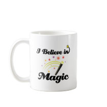 i believe in magic mug
