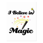 i believe in magic postcards