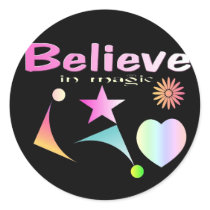 I BELIEVE IN MAGIC STICKER