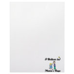 i believe in mamas boys customized letterhead