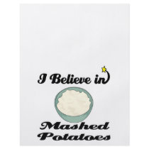 i believe in mashed potatoes flyer