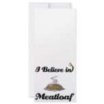 i believe in meatloaf rack cards