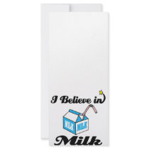 i believe in milk full color rack card
