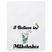 i believe in milkshakes flyers
