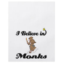 i believe in monks custom flyer