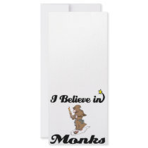 i believe in monks rack card template