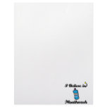 i believe in mouthwash personalized letterhead