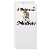 i believe in mullets rack card design