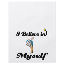 i believe in myself flyer design