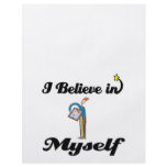 i believe in myself flyer design