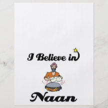 i believe in naan bread full color flyer