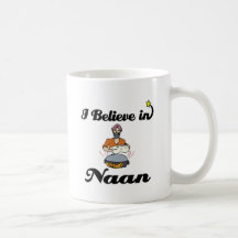 i believe in naan bread mug