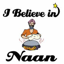 i believe in naan bread photo cutouts