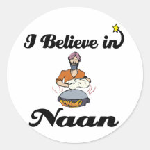i believe in naan bread stickers