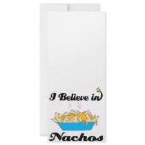 i believe in nachos custom rack card
