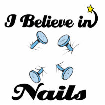 i believe in nails cut outs