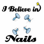 i believe in nails cut outs