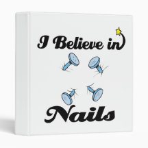 i believe in nails vinyl binders