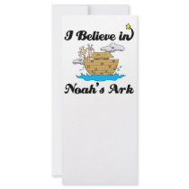 i believe in noahs ark full color rack card