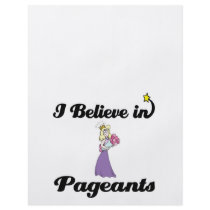 i believe in pageants custom flyer