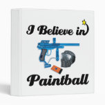 i believe in paintball vinyl binder