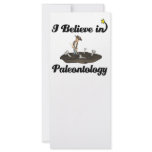 i believe in paleontology rack card template