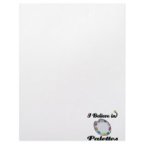 i believe in palettes letterhead template