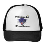 i believe in panthers mesh hats