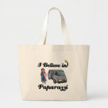 i believe in paparazzi tote bags