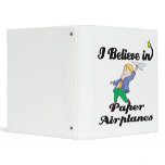 i believe in paper airplanes binders