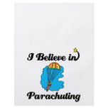 i believe in parachuting flyers