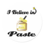 i believe in paste sticker