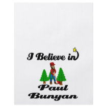 i believe in paul bunyan custom flyer